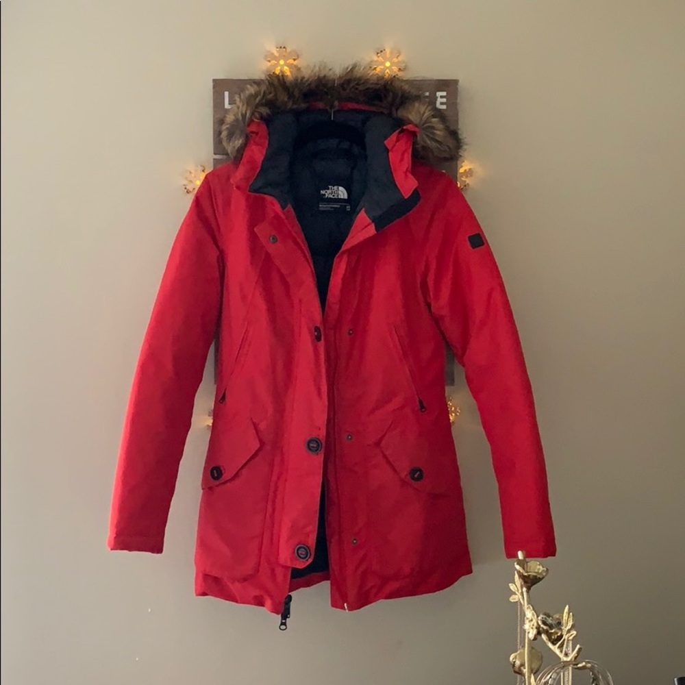 North face down coat